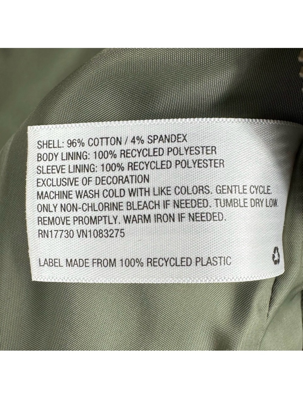 Universal Thread Army Green Cargo Utility Jacket XS - Picture 8 of 13